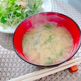 超簡単☆水菜と大根のおいしいお味噌汁☆